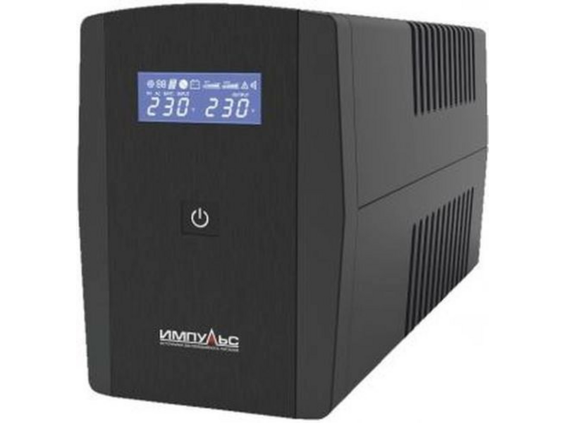 Источник бесперебойного питания юниор смарт 800 480вт 800ва черный