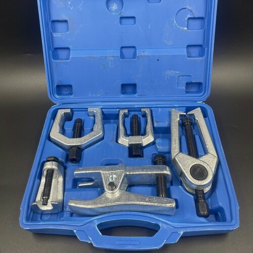 Изображение товара Набор съемников для шаровых опор и рулевых наконечников универсальный в кейсе 5 предметов