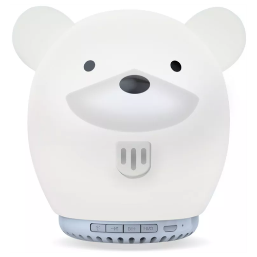 Bluetooth-колонка / ночник Smartbuy TALE: медвежонок. Мягкий силиконовый корпус (SBS-600)/40 колонка портативная 2 0 ural m 3 зеленый
