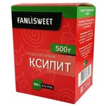 Ксилит - натуральный сахзам FANLISWEET подсластитель порошок 500 гр - изображение