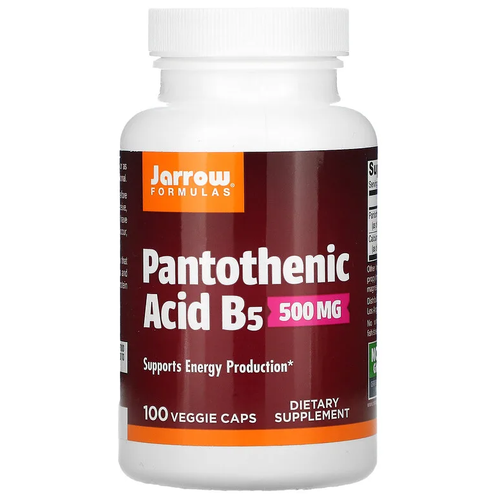 Капсулы Jarrow Formulas Pantothenic Acid B5, 150 г, 100 шт.