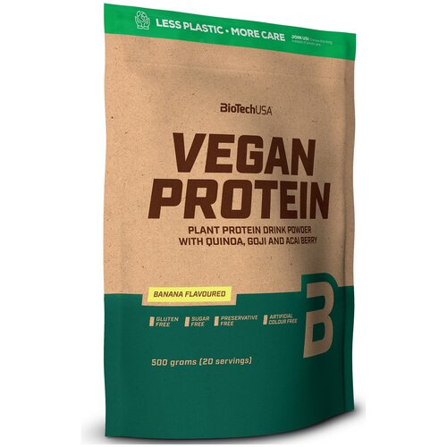 Протеин BioTechUSA Протеин BioTechUSA Vegan Protein, 500 гр., банан