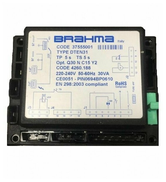 Блок управления горением Brahma DTEN31 37555001