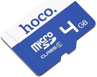 Карта памяти TF HOCO TF high speed, 4GB, темно-синий