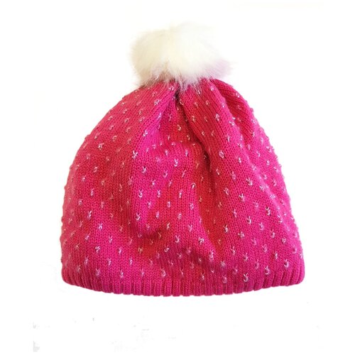 Шапка KERRY, размер 56, фуксия, розовый шапка ушанка kerry размер 52 розовый фуксия