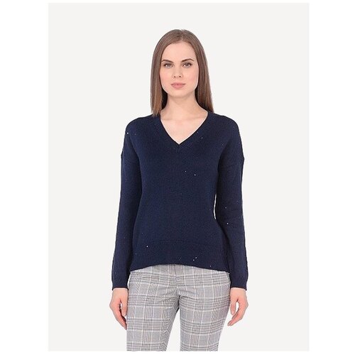 Пуловер BAON B138505 женский, цвет синий, размер M (46)