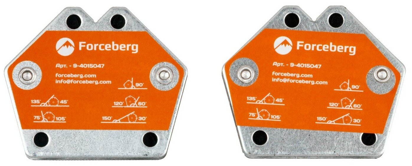 Усиленные магнитные уголки Forceberg для сварки и монтажа для 6 углов, усилие до 12.5 кг, 2 шт - фотография № 3