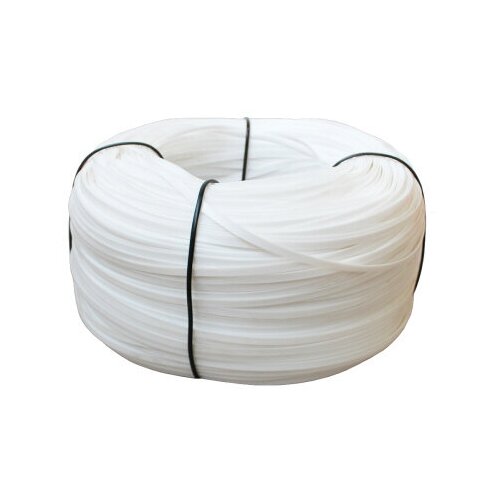 Плоский искусственный ротанг белый