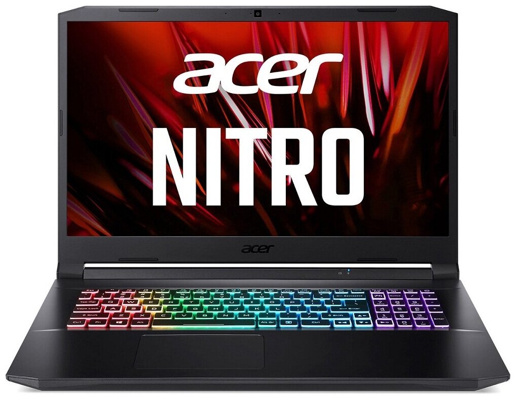 Ноутбук Acer Nitro 5 AN517-54-71B4 NHQFCER003 Core i7 2300 MHz 11800H16Gb512 Gb SSD1731920x1080nVidia GeForce RTX 3070 GDDR6Win 10 Home