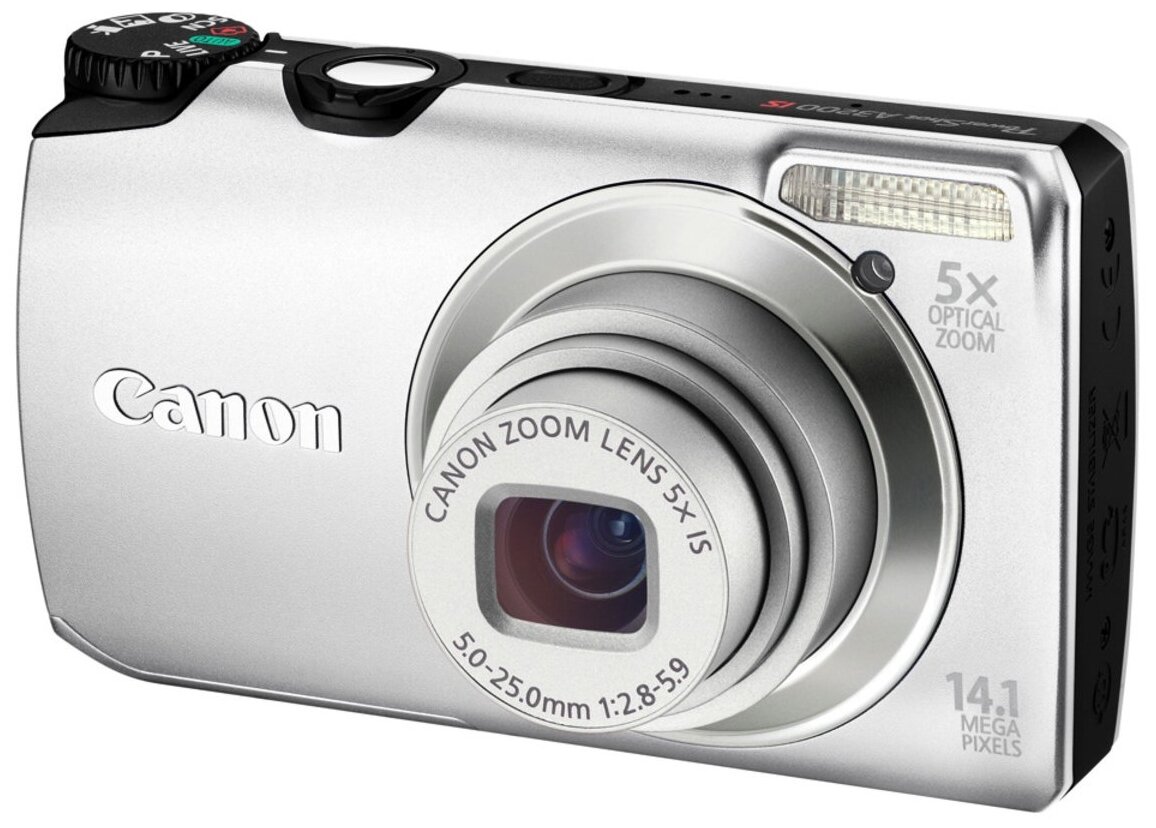 Компактный фотоаппарат Canon PowerShot A3200 IS