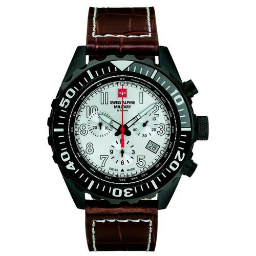 фото Наручные часы swiss military by chrono swiss military sm 7076.9572sam, белый