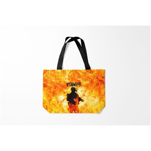 фото Сумка-шоппер / 46х35 см / геймерам / escape from tarkov побег из таркова z burnettie