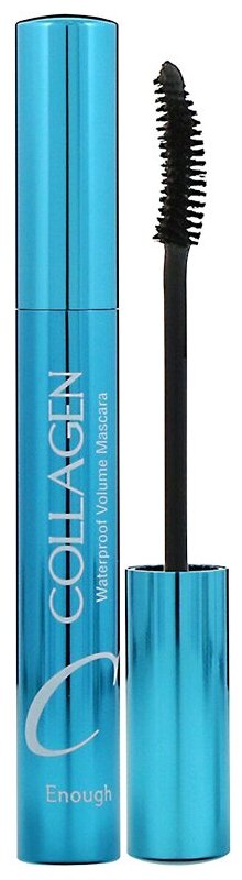 Enough Тушь для ресниц Collagen Waterproof Volume Mascara, черный