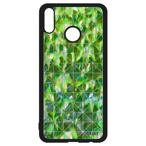 фото Чехол для телефона honor 8x, "плиточный мотив" треугольник мрамор utaupia