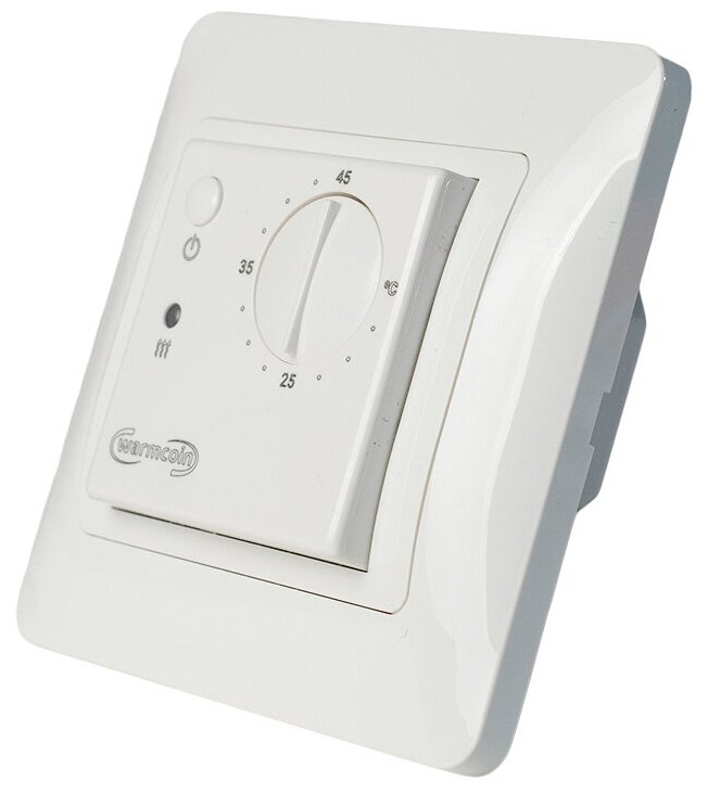 Терморегулятор VDT 245-w для теплого пола белый - фотография № 2