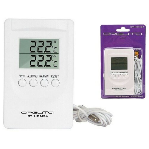 Орбита OT-HOM24 Термометр цифровой с выносным датчиком для улицы 60000₽