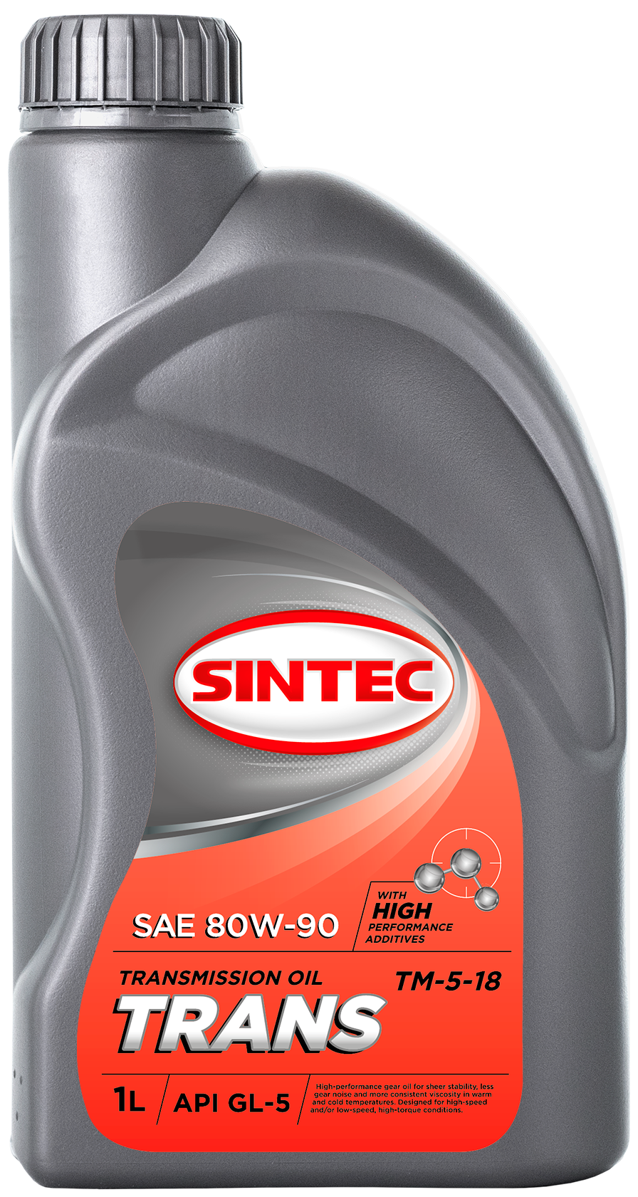 SINTEC ТМ5 80W-90 GL-5 Масло трансмиссионное (1L)