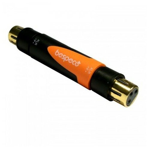 Bespeco SLAD525 Переходник XLR3F / XLR3F адаптер bespeco slad355