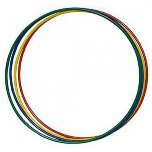 фото Гимнастичестий обруч м-групп хулахуп, стальной d 900мм, вес 900гр красный россия