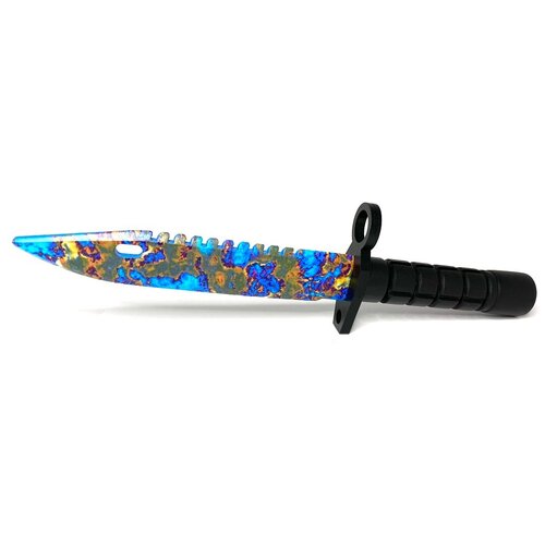 деревянный игрушечный нож бабочка поверхностная закалка Деревянный штык-нож М-9 Байонет. Counter Strike: GO Поверхностная закалка