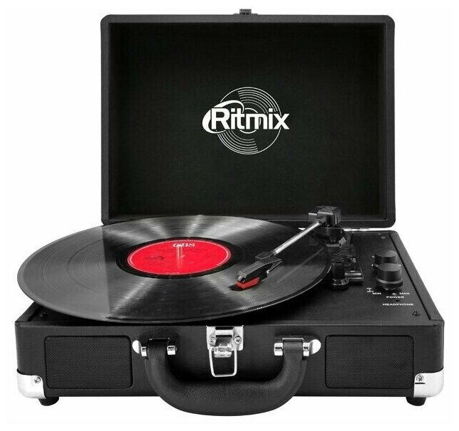 Виниловый проигрыватель Ritmix Black (LP-120B)