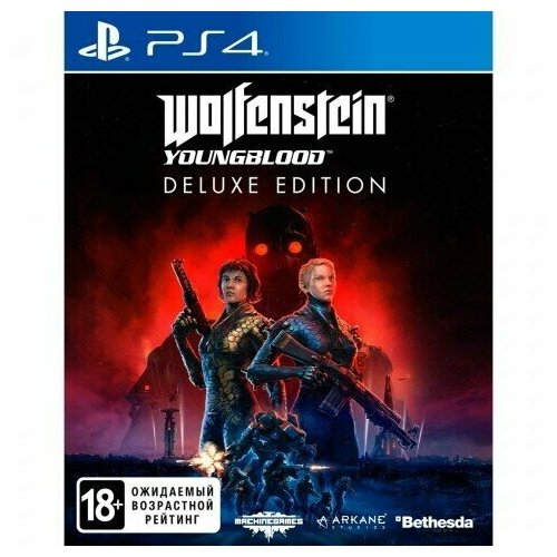 wolfenstein alt history collection русская версия ps4 Игра Wolfenstein: Youngblood Deluxe Edition (PS4, русская версия)
