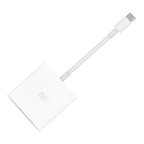 Адаптер-переходник Xiaomi USB-C - HDMI, USB-A (ZJQ01TM)