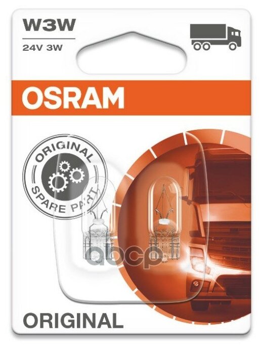 Лампа Osram Галогеновая W2.1x9.5d 3w Osram арт. 284102B