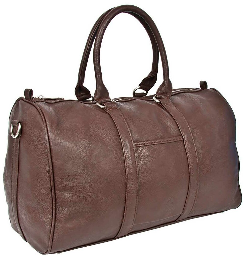 Дорожная сумка 86096 коричневый - фотография № 1