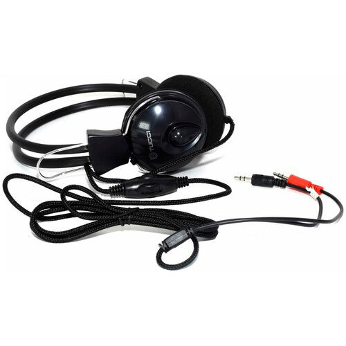 Наушники проводные TUCCI TC-L770MV головные черный 43000₽
