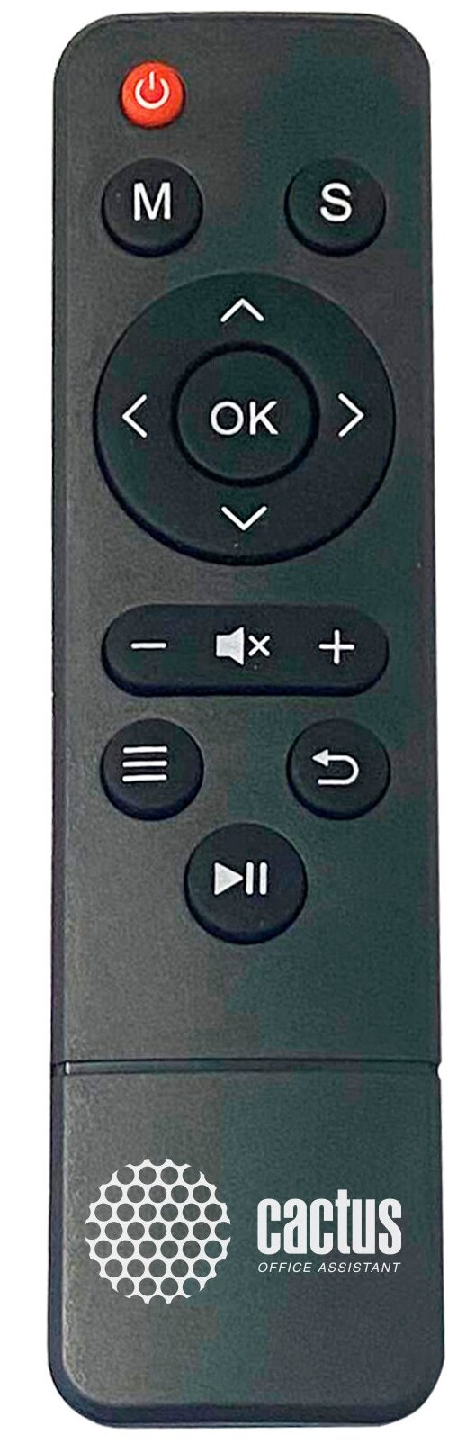 Проектор Cactus CS-PRM06B WVGA-W LCD 2000Lm 1280x800 10001 ресурс лампы30000часов 1xUSB typeA 1xHDMI 3кг