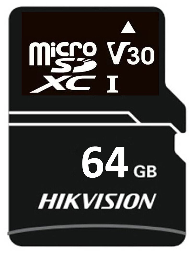 Карта памяти SDHC (64Gb, U1) HIKVISION