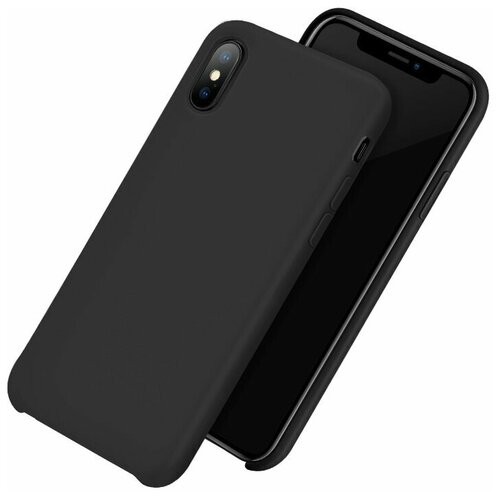 Чехол-накладка для iPhone X/XS HOCO PURE TPU черная чехол hoco pure для iphone xs max синий