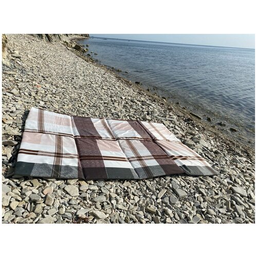 Пляжный коврик, антипесок, трансформер, компакт 155х106 (53+53)