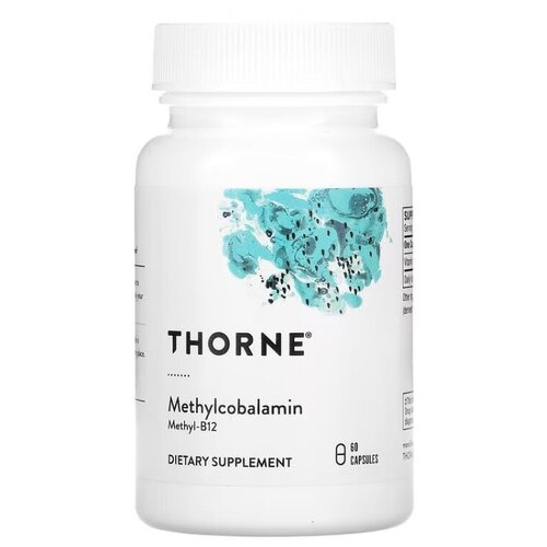 Thorne Methylcobalamin (Метилкобаламин) 1 мг 60 капсул