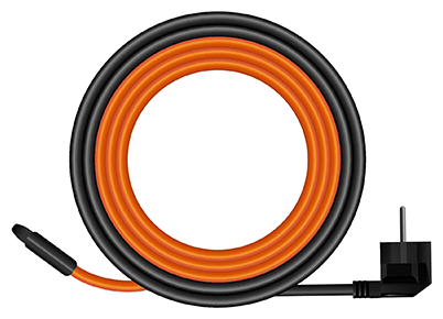 Греющий кабель для питьевого водопровода, канализации, система обогрева труб Heatline Хитлайн антифриз 6 м - фотография № 3