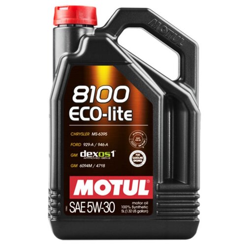 Моторное масло Motul 8100 Eco-Lite 5W-30 5 л 9794₽