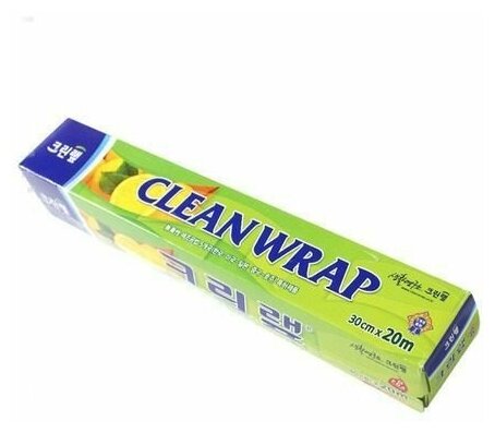 Clean Wrap плотная пищевая пленка (с отрывным краем-зубцами) 30см*20м 1шт