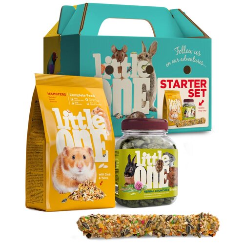 Набор для хомяков Little One Starter Set , 700 г корм для грызунов little one для хомячков 900г