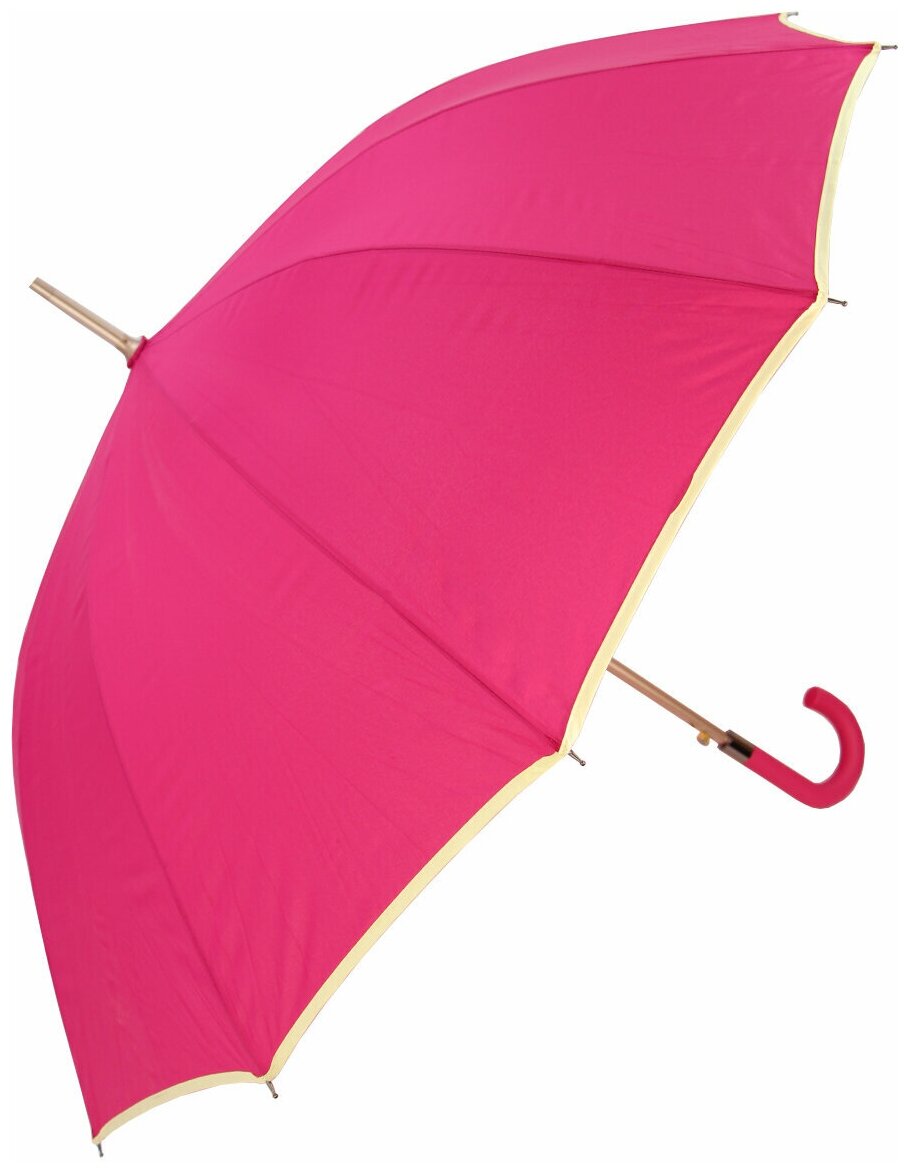 Женский зонт-трость Rain-Brella полуавтомат CS-851 фуксия