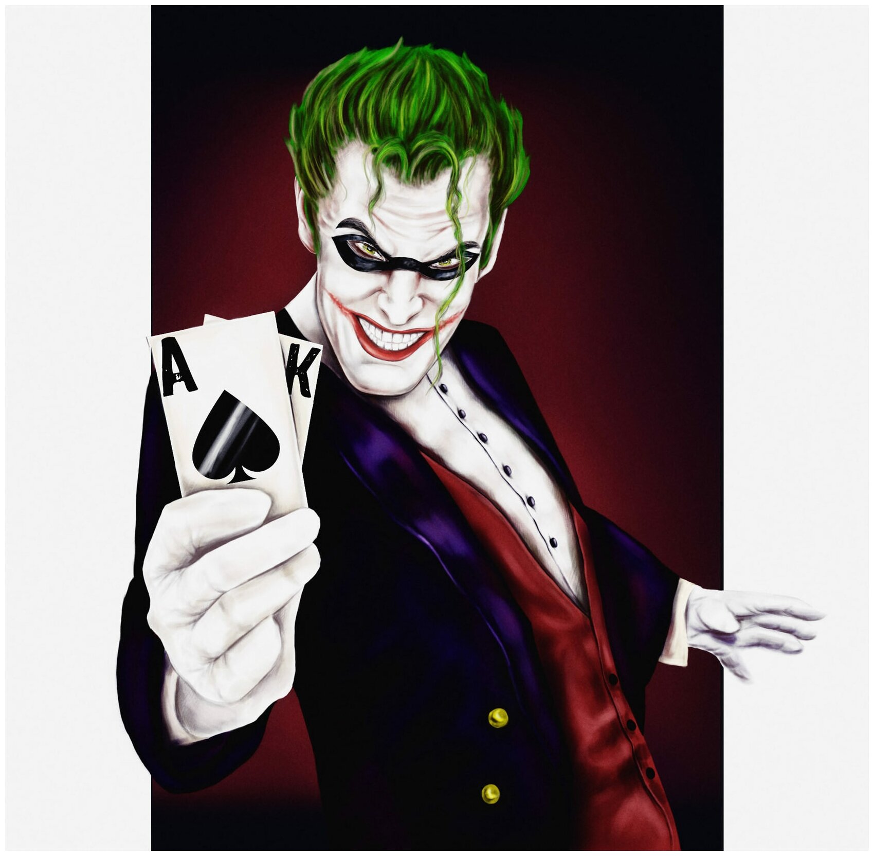 Постер / Плакат / Картина на холсте Comic Book Joker
