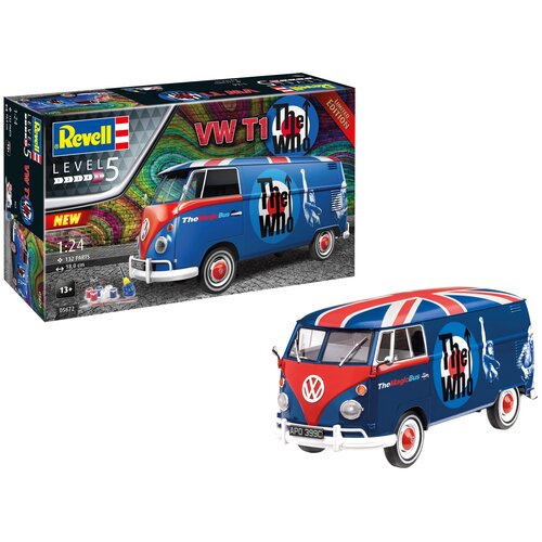 05672 Revell Подарочный набор фургон VW T1 The Who (1:24)