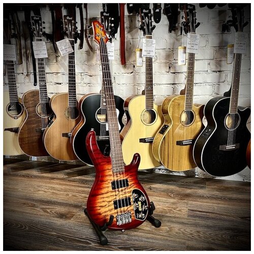 Бас-гитара Cort Action Series Action-DLX-Plus-CRS красный санберст бас гитара cort action dlx plus cherry red sunburst