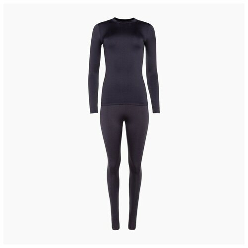 фото Комплект термобелья minaku, бифлекс, размер 44, серый