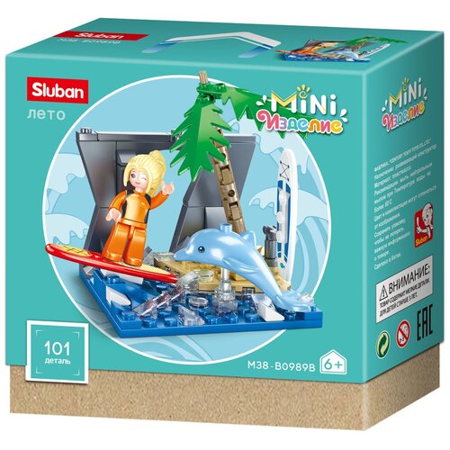 SLUBAN Mini Handkraft M38-B0989B Лето, 101 дет. конструктор sluban builder м38 в0591l танк 28 дет