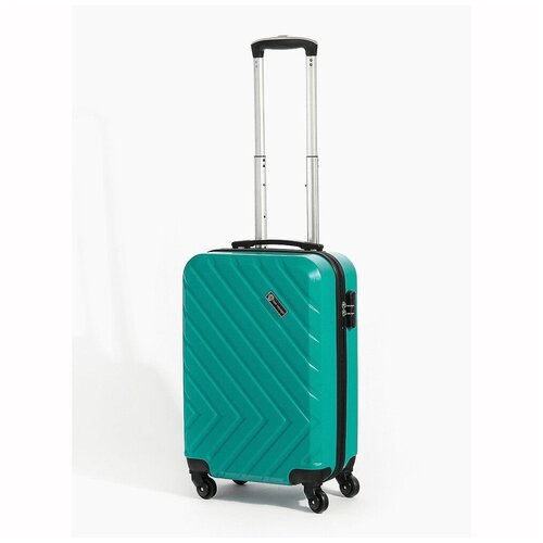 Чемодан поликарбонат SunVoyage Elit Лазурный берег (S+)57х35х24 см/50 л/2.6 кг