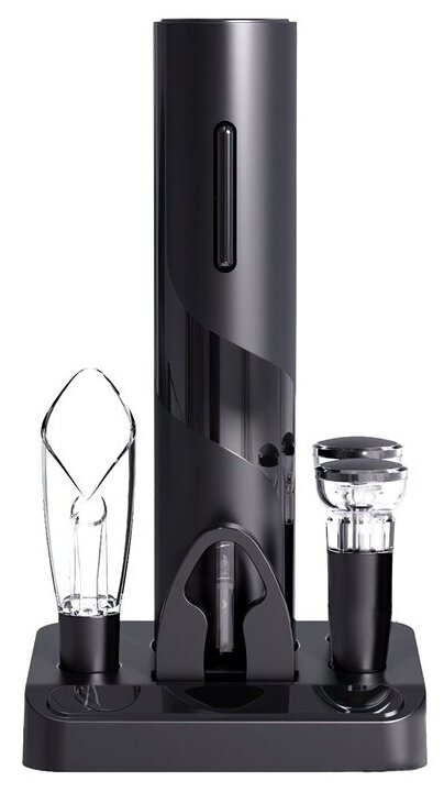 Изображение Электрический штопор и набор для вина Circle Joy 5 in 1 Winner CJ-TZ08 черный