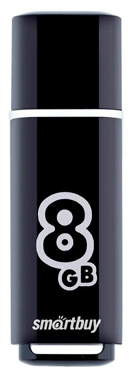 USB-Flash Smartbuy 8GB Glossy Black