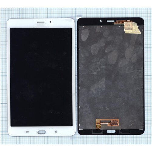 Модуль (матрица + тачскрин) для Samsung Galaxy Tab A 8.0 SM-T385 белый модуль матрица тачскрин для samsung galaxy tab a 10 5 sm t590 черный