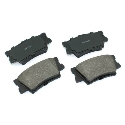 Колодки тормозные задние LPR 05P1281, комплект